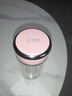 希諾單層玻璃杯2025新款水杯女士學(xué)生泡茶杯生日禮物矮胖杯子 9185粉色310ML短萌款 曬單實(shí)拍圖