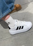 ADIDAS阿迪達斯女鞋休閑鞋GRAND COURT PLATFORM百搭潮流運動(dòng)鞋IE1092 IE1092 36 曬單實(shí)拍圖