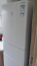 東芝（TOSHIBA）小小白285小戶(hù)型大容量家用三門(mén)嵌電冰箱風(fēng)冷無(wú)霜一級(jí)能效低溫觸媒抗菌國(guó)家補(bǔ)貼GR-RM285WI-PM153 曬單實(shí)拍圖