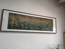 銅師傅 手工鏨刻 銅雕畫《千里江山之錦繡河山》裝飾畫 玄關(guān)畫 錦繡河山 曬單實(shí)拍圖
