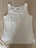 浪莎吊帶小背心女純棉夏內搭打底修身無(wú)袖外穿夏天薄款透氣汗衫 黑+白 XL 建議110-125斤 曬單實(shí)拍圖