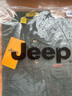 吉普（JEEP）短袖襯衫男夏季男士純棉工裝襯衣外套休閑寬松衣服男裝 軍綠 3XL 曬單實(shí)拍圖