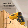 得力（deli）電動螺絲批手電鉆可旋轉(zhuǎn)電動螺絲刀電動工具箱套裝 曬單實拍圖