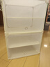 蔻絲（ColesHome）鞋柜家用門(mén)口進(jìn)門(mén)一體靠墻極窄小鞋架子簡(jiǎn)易多層宿舍租房門(mén)外走廊 【精選 餸雨傘掛鉤】1列4層-白色 曬單實(shí)拍圖