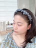 伊黛兒網(wǎng)紗透氣豹紋發(fā)箍女款2025新款高顱頂顯臉小發(fā)卡帶齒防滑發(fā)捆頭箍 F3493網(wǎng)紗發(fā)箍2件套 曬單實拍圖