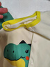 WCZ日本嬰兒夏季薄款衣服連體衣純棉寶寶哈衣爬服短袖新生兒夏裝恐龍 恐龍快跑_純棉哈衣 59cm _體重10斤內 曬單實拍圖