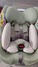 袋鼠爸爸（EURO KIDS）安全座椅0-12歲360度旋轉(zhuǎn)新生兒車載汽車用座椅星途pro海沫綠 曬單實(shí)拍圖