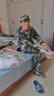 耐典軍訓服套裝男女夏季軍訓迷彩吸汗透氣T恤初高中大學生迷彩服全套 曬單實拍圖
