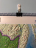 3D凹凸地形立體中國+世界政區圖套裝（尺寸1.06m×0.76m）學(xué)生地圖政務(wù)用圖辦公室書(shū)房裝飾 曬單實(shí)拍圖