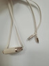 紐曼（Newmine）蘋果快充PD27W伸縮磁吸數(shù)據(jù)線伸縮收納 type-C轉(zhuǎn)蘋果接口 適用蘋果8-14手機(jī) 奶茶色 曬單實(shí)拍圖