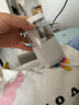 得力（deli）電動削筆機 雙電源卷筆刀(電池/USB) 削筆器考試生日開學(xué)禮物 自動排斷芯轉(zhuǎn)筆刀/削筆刀 白色 曬單實拍圖