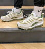 耐克（NIKE）AirMax97復(fù)古低幫休閑跑步鞋男款白綠 42 曬單實(shí)拍圖