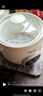 美的（Midea）煲湯電燉鍋3-4人用 電砂鍋煲湯鍋燉湯盅電燉鍋直燉紫砂陶瓷燉鍋電燉鍋2-3人慢燉煮粥煲粥鍋電湯煲 白瓷內(nèi)膽 DG30E201【3L=10碗】 3L 曬單實拍圖