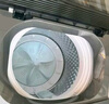 美的（Midea）波輪洗衣機(jī)全自動(dòng)10kg家用大容量專利免清洗不銹鋼立方內(nèi)筒一級(jí)能效 MB10V37T 曬單實(shí)拍圖