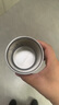 恩爾美（nRMEi）玻璃杯大容量運(yùn)動防摔水杯男士耐高溫茶水分離便攜泡茶杯子 黑色【茶水分離款+提繩】 1500ml 曬單實拍圖