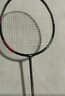 李寧（LI-NING）雷霆小鋼炮羽毛球拍初學(xué)者入門級(jí)全碳素進(jìn)攻防守專業(yè)高磅戰(zhàn)拍單拍 雷霆小鋼炮 白色 4U 默認(rèn)穿線 【耐打線26磅 可選磅數(shù)】 曬單實(shí)拍圖