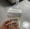 HEGEN海格恩奶瓶1-6個月150ml+240ml奶瓶白PPSU防脹氣防嗆仿母乳 曬單實拍圖