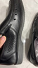 意爾康男鞋閏六月送禮套腳一腳蹬舒適生活休閑鞋單鞋 59171W黑色 41 曬單實(shí)拍圖
