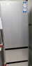 海爾（Haier）310升風(fēng)冷無霜三開門多門家用小冰箱小型宿舍租房一級能效節(jié)能BCD-310WGHD3E7WV(銀) 曬單實(shí)拍圖