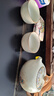 唐豐文創(chuàng)汝窯西施壺家用客廳泡茶沏茶壺陶瓷小茶壺單壺功夫茶具一人用 素語江崖西施壺+江崖圓滿杯2個 曬單實拍圖