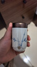 泥印 創(chuàng)意迷你茶葉罐便攜小號(hào)旅行陶瓷密封罐家用防潮存儲(chǔ)茶葉的罐子 D71-94C草木灰罐手繪清竹 曬單實(shí)拍圖