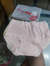 貓人4條女士內(nèi)褲女純棉嬰兒棉10a桑蠶絲底襠高彈大碼中腰舒適透氣L 曬單實拍圖