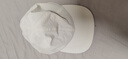 無(wú)印良品（MUJI）透氣 可折疊收納 棒球帽 帽子 鴨舌帽 DBB48A5S 淡黃色 均碼 55-59cm 曬單實(shí)拍圖