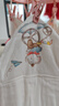 婧麒（JOYNCLEON）兒童純棉吸汗巾夏季幼兒園寶寶隔汗巾墊背巾嬰兒6條裝 Jyp157256 曬單實(shí)拍圖