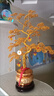 時(shí)鳥(niǎo)手工編織金錢(qián)樹(shù)鋁線(xiàn)手工藝品成品手工發(fā)財(cái)樹(shù)店鋪家居裝飾擺件 高25公分發(fā)財(cái)樹(shù)(加粗加密)不帶底 曬單實(shí)拍圖