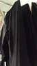 芬騰男士睡衣春秋季純棉長袖開衫套裝條紋青年寬松休閑家居服 碳灰XL 曬單實(shí)拍圖