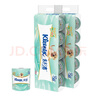 舒潔（Kleenex）卷紙衛(wèi)生紙綠茶洋甘菊清香印花有芯卷紙3層250節(jié)*10卷紙巾廁紙 曬單實(shí)拍圖