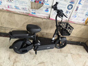 小刀新國標(biāo)48V電動(dòng)自行車 小智2.0 踏板簡易電自通用輕便電瓶車【無需駕照】 續(xù)航約45KM-黑-350W 曬單實(shí)拍圖