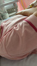浪莎女士睡衣睡裙女夏季甜美粉色套頭圓領(lǐng)直筒家居服可外穿2025新款 曬單實(shí)拍圖