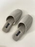 恒源祥高檔包頭情侶涼拖鞋男室內防滑牛筋底家用拖鞋女 深咖  42-43 曬單實(shí)拍圖