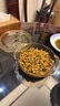 WINEWINGS微波爐耐熱玻璃碗熱飯蒸米飯器皿專用帶蓋餐具烘焙碗家用泡面湯煲 700+1000+1500ml三件套 曬單實(shí)拍圖