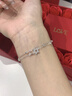 Grace Girl滿天星手鏈女輕奢精致實用走心七夕情人節(jié)禮物送女友老婆 星空物語手鏈+紅玫瑰禮盒 曬單實拍圖
