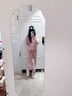 貓力孕婦防滑洞洞鞋女款沙灘足弓支撐eva防臭厚底包頭涼鞋夏季外穿女 白粉【西高地】 足弓防滑 36-37 【正碼】?jī)?nèi)長(zhǎng)240MM 曬單實(shí)拍圖
