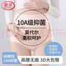 浪莎孕婦內(nèi)褲女高腰托腹莫代爾冰絲無(wú)痕純棉抗菌襠孕中晚期大碼三角褲 曬單實(shí)拍圖