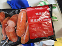大希地黑豬肉火山石烤腸960g /16根 早餐火腿腸香腸空氣炸鍋燒烤食材  曬單實(shí)拍圖