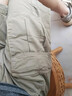 蔚占男士短褲夏季男褲子夏季男工裝短褲男寬松五分褲休閑短褲男大褲衩 工裝五分褲【卡其色】 XL 【建議120-160斤】 曬單實(shí)拍圖