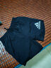 adidas舒適梭織跑步運動短褲男裝夏季阿迪達斯官方H59883   黑色   XL 曬單實拍圖