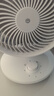 京東京造 [小云朵」空氣循環(huán)扇 廣角搖頭電風扇 家用節(jié)能桌面/臺式小風扇 輕音大風量 四季循環(huán)  白色款 曬單實拍圖