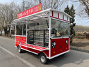 通碩小吃車餐車商用餐廳移動多功能電動四輪流動炸串?dāng)[攤定制快餐車 曬單實(shí)拍圖