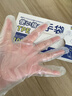 AILUKI日本家用抽取通用食品級(jí)tpe塑料耐用耐磨pvc廚房一次性手套耐磨TPE手套1盒裝_M 曬單實(shí)拍圖