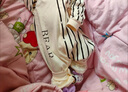 2件 0-18月嬰兒衣服春秋夏季純棉寶寶連體衣男女長(zhǎng)袖哈衣外出秋裝 長(zhǎng)袖（紳士條紋熊+條紋熊） 80cm 曬單實(shí)拍圖