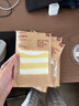 無(wú)印良品 MUJI 新生兒 天竺編織 條紋短袖T恤 兒童童裝  CCU32A2S 淺黃色條紋 70cm 曬單實(shí)拍圖