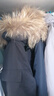 KOLON SPORT/可隆防水羽絨服 女子戶外運動保暖透濕Aurora極光鵝絨服 LKDJ4WTT84-BK 黑色 M 曬單實拍圖