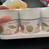 茶花（CHAHUA）茶花玻璃調(diào)料盒調(diào)料罐調(diào)料組合鹽罐調(diào)味罐調(diào)味料罐子調(diào)味瓶密封 【綠色3個(gè)裝】玻璃調(diào)味罐帶勺 曬單實(shí)拍圖
