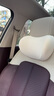 CICIDO/夕多頭枕汽車專用四季靠枕護(hù)頸車內(nèi)透氣座椅枕頭開車護(hù)腰靠墊頸枕套裝 【專利卡扣】 凝脂米【一對頭枕】 曬單實(shí)拍圖