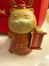銅師傅《奉旨發(fā)財(cái)》招財(cái)貓客廳桌面銅工藝品擺件 曬單實(shí)拍圖